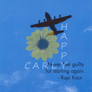 rupi kaur quote, quote graphic, happycarly, happy carly